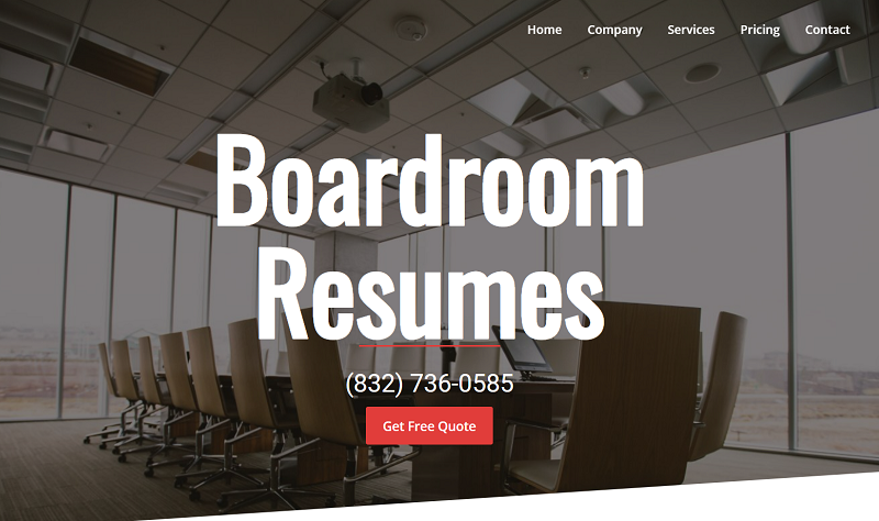 professional resume writing services houston Boardroom Resumes - 800474