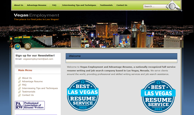 resume writing services las vegas Advantage Resume