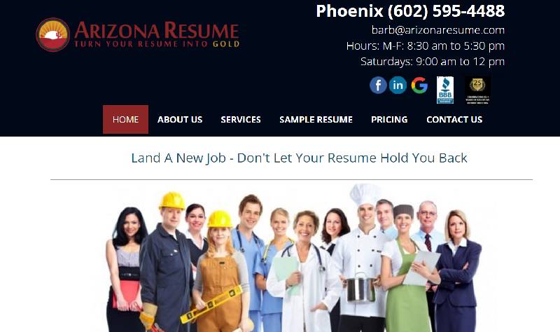 Arizona Resume 800x474