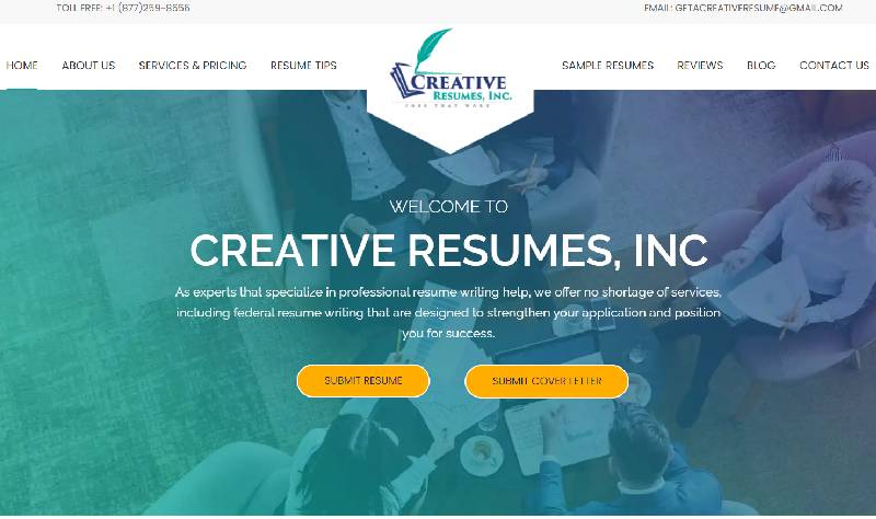 Creative Resumes, Inc. 800x474