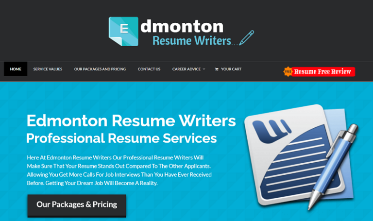 edmonton resume services