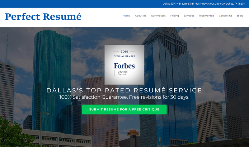 professional resume writer dallas tx Perfect Resume