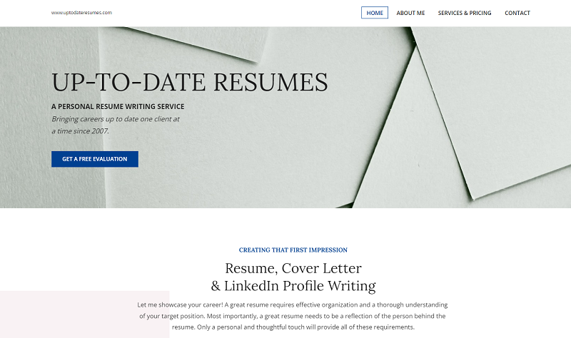 Up-To-Date Resumes - 800474