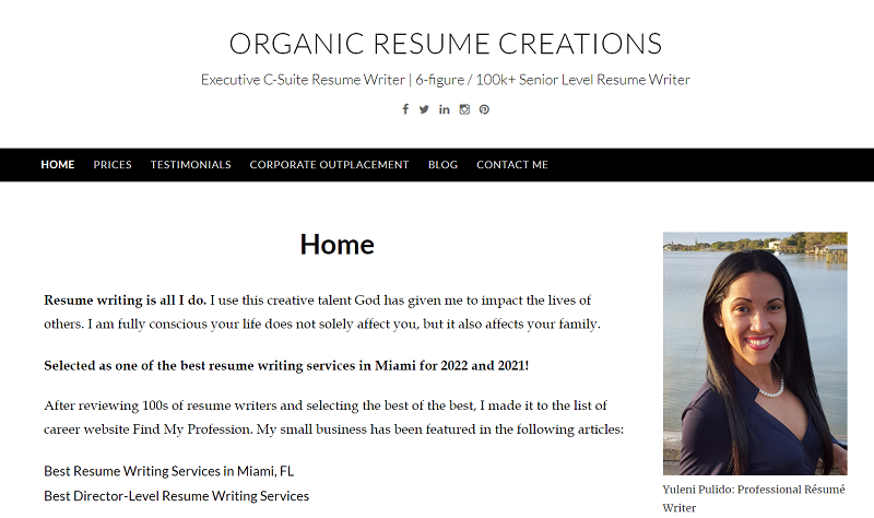 Organic Resume Creations