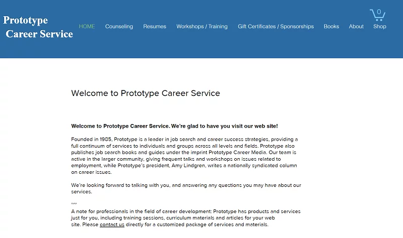 Prototype Career Service