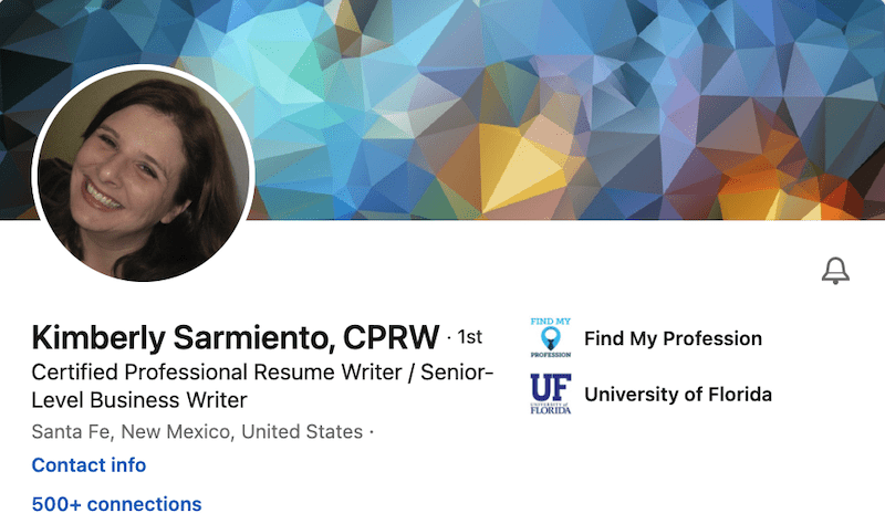 Kimberly Sarmiento LinkedIn Profile