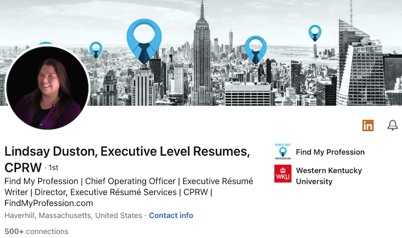 Lindsay Duston LinkedIn Profile