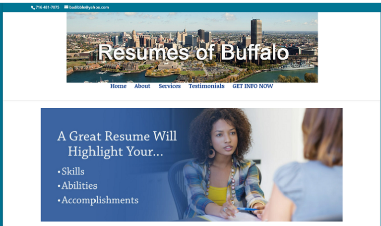 resume help buffalo ny