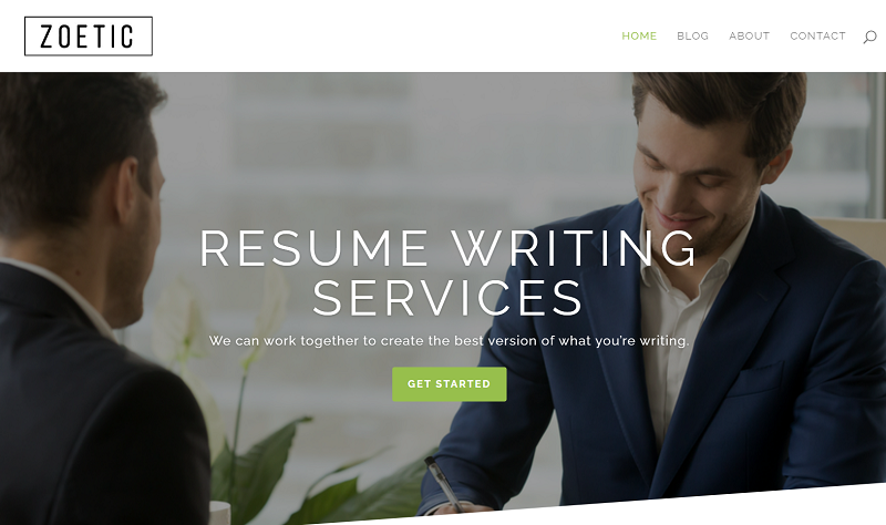 ZOETIC RESUME - 800474