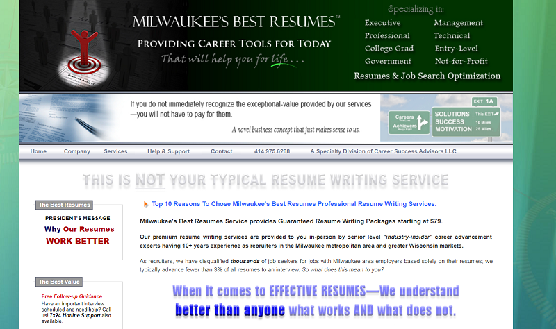 Milwaukee’s Best Resumes