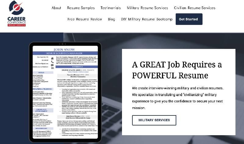 resume services in va Career Confidence Resume Services