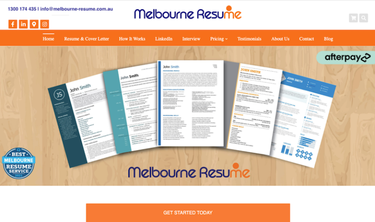 resume writing service melbourne australia