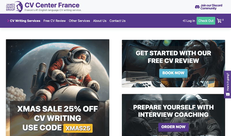 CV Center France