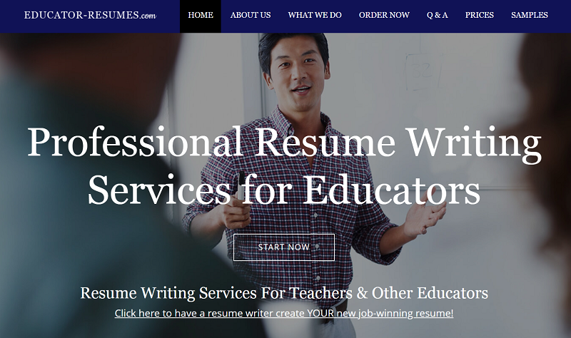 teacher cv writing service