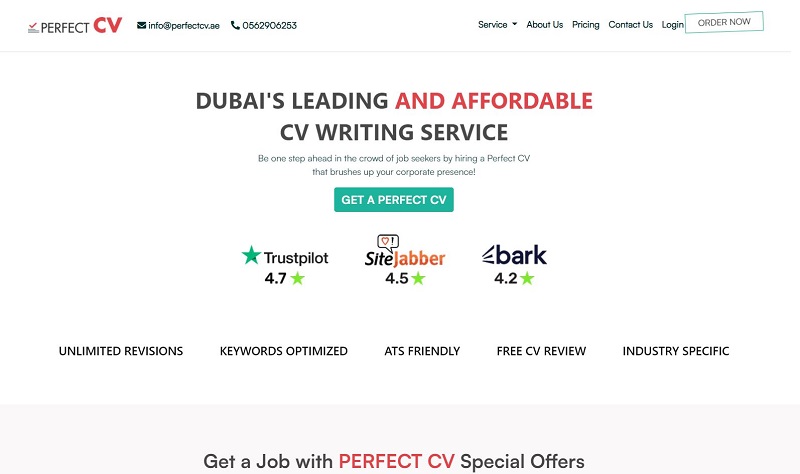 resume writing uae