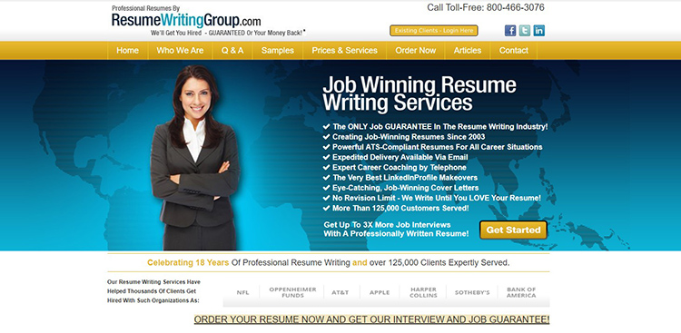 ResumeWritingGroup.com 1