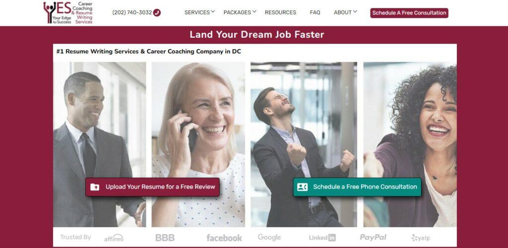 YES - Federal Resume Writing Services
