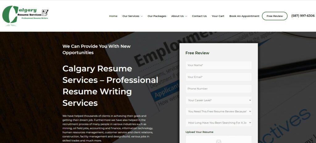 Resume writing services lethbridge