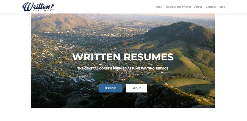 Written Resumes - Best Fresno Resume Services
