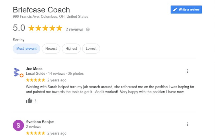 Briefcase Coach Reviews