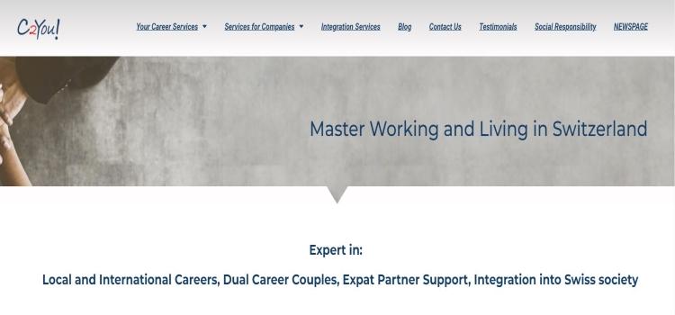 C2You - Best Switzerland CV Service
