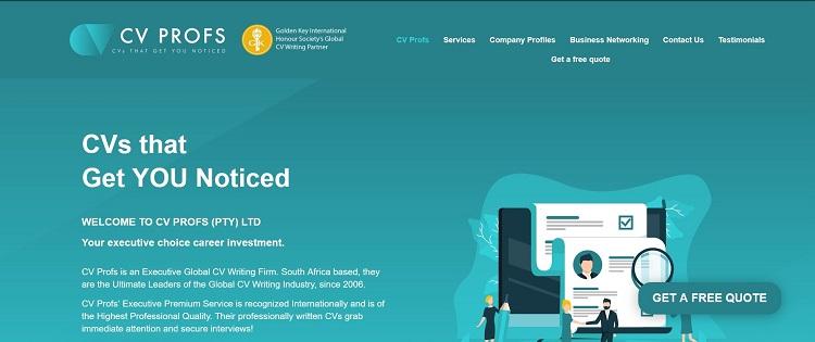 CV Profs - Best South Africa CV Services