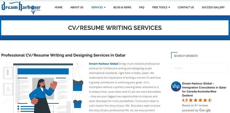 Dream Harbor Global - Best Qatar CV Services