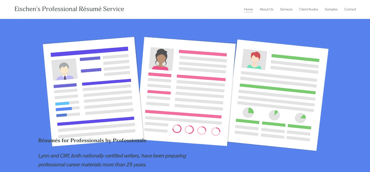 Eischen's Professional Resume Service - Best Finance Resume Service