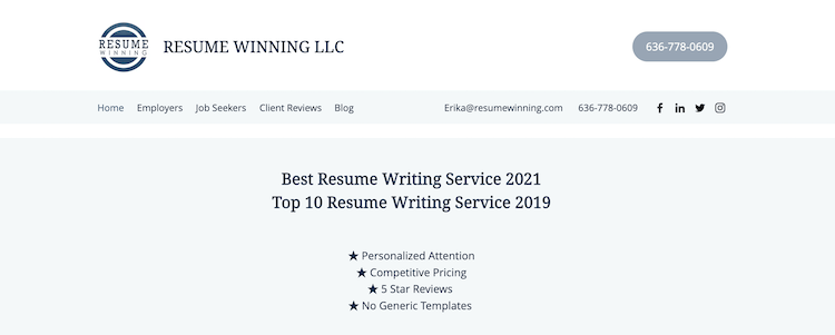 Resume Winning - Best St. Louis Resume Service
