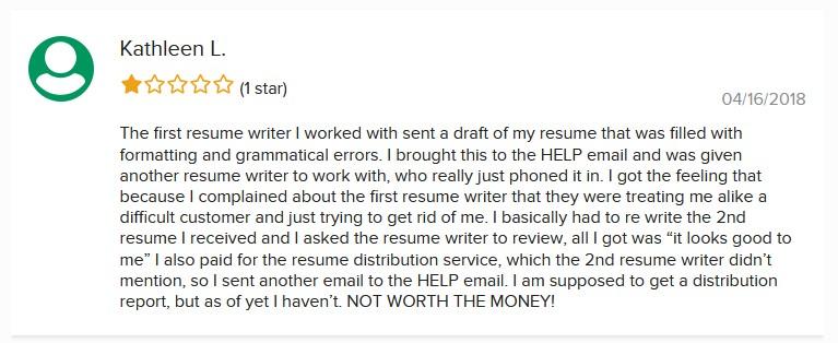 ResumeWriters.com reviews