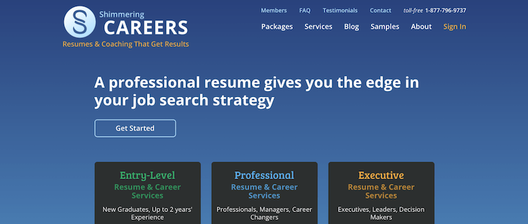 Shimmering Careers - Best Silicon Valley Resume Service