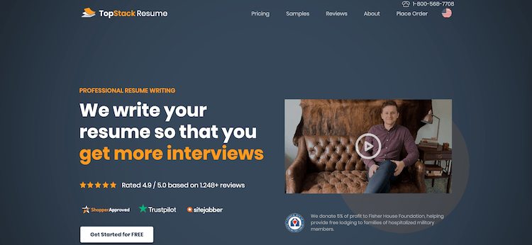 TopStack Resume - Best Healthcare Resume Service