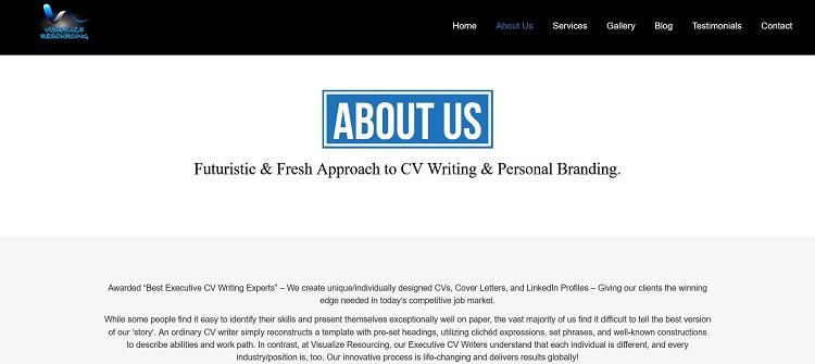 Visualize Resourcing - Best South Africa CV Services