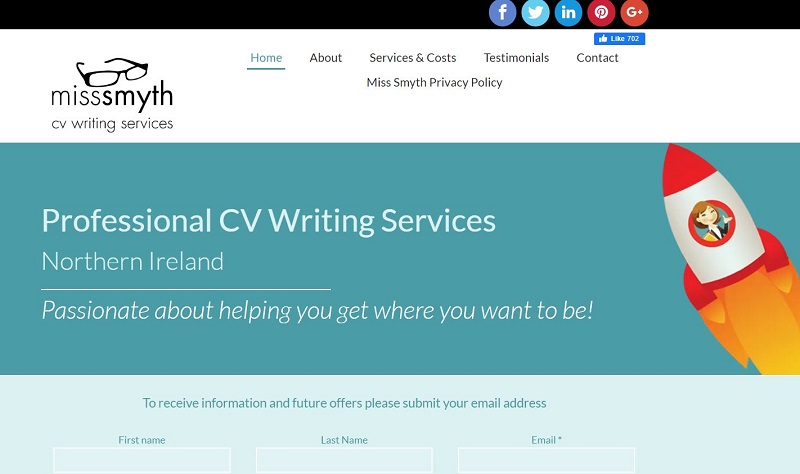 miss smyth cv writing services