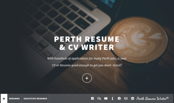 resume writer perth western australia