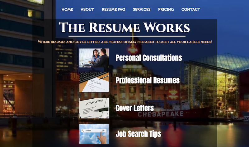 resume writing services baltimore