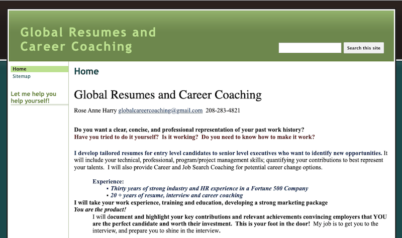 Global Resumes & Career Coaching