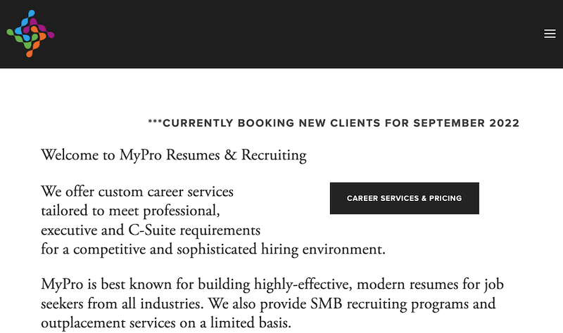 MyPro Resumes