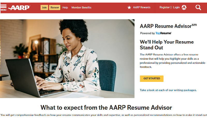 AARP Resume Advisor - 800474