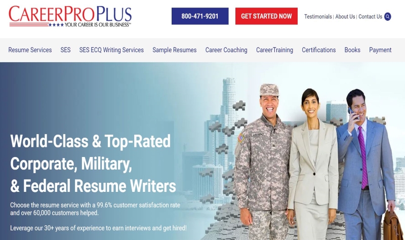 federal government resume writing services