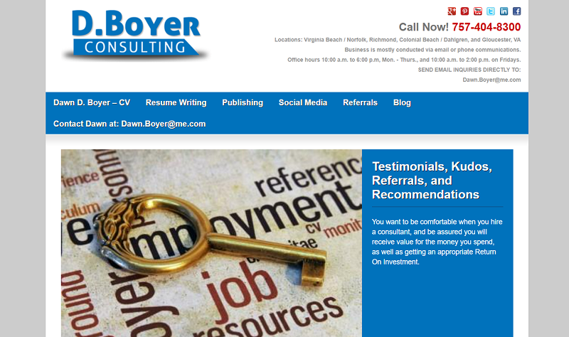 D. Boyer Consulting _ 800474