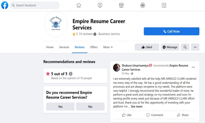 Empire Resume