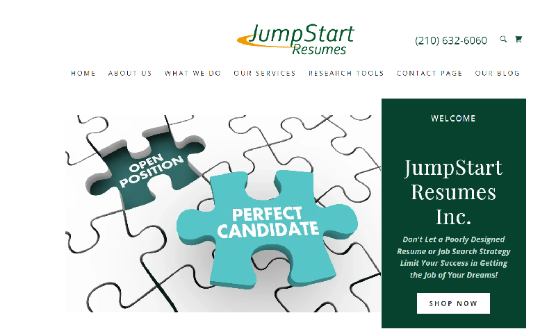 Jumpstart Resumes - 800474