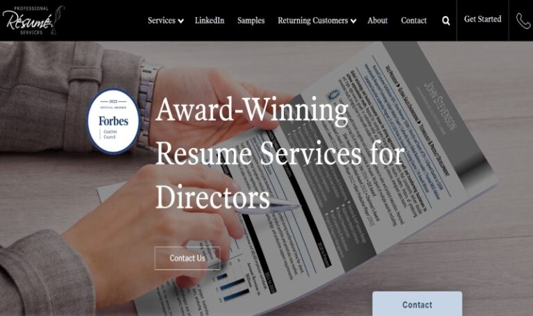 Professional Resume Services