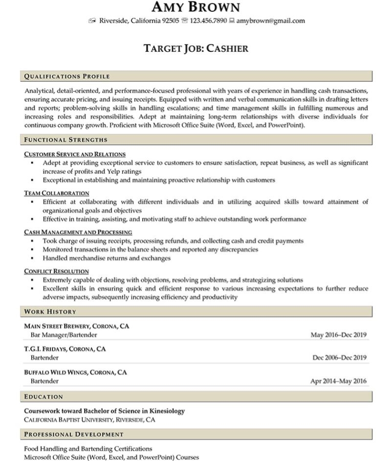 How To Write A Resume Professional Guide W 41 Examples