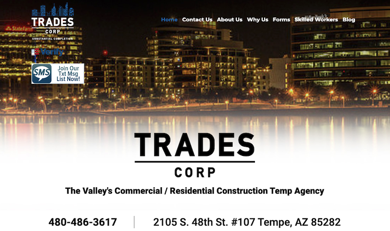 Trades Corp Staffing