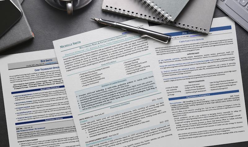 Best Executive Resume Samples