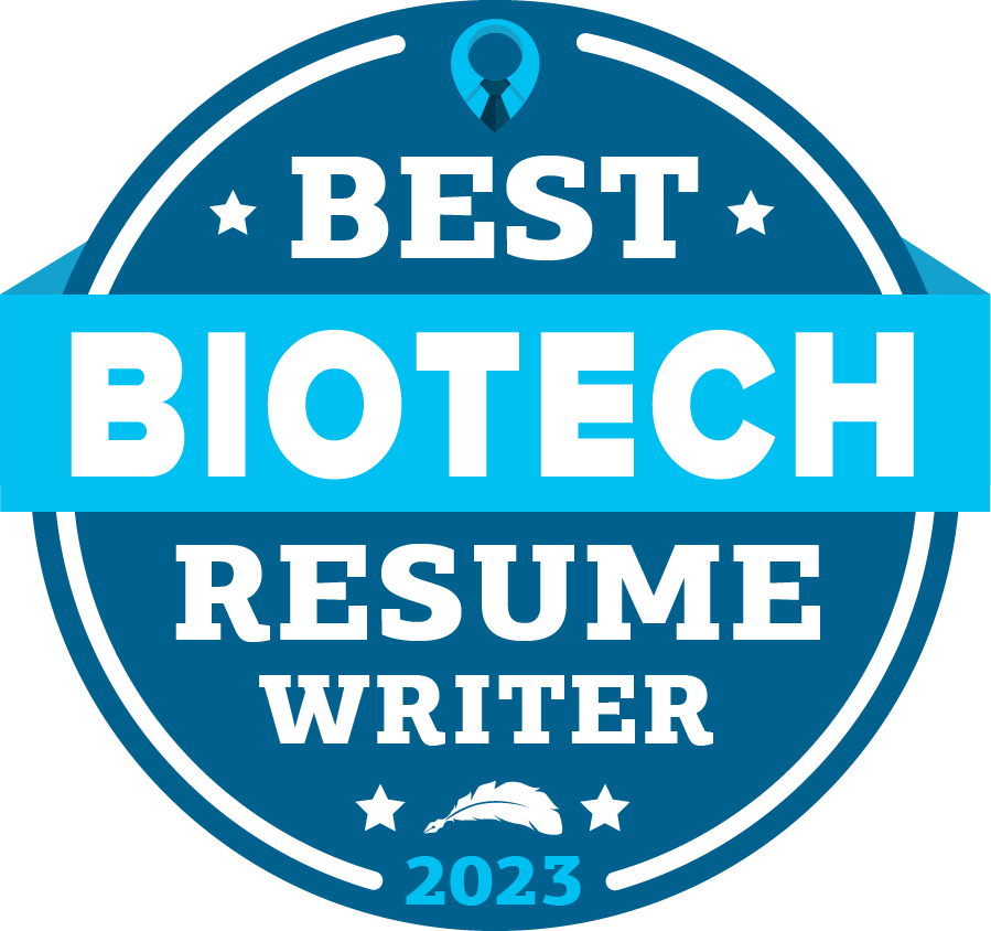 Best Biotech Resume Writer Badge 2023