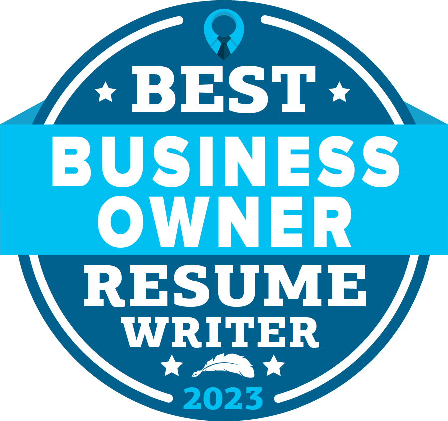Best Business Owner Resume Writer Badge 2023