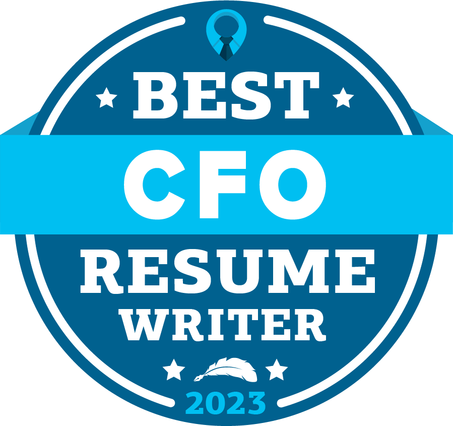Best CFO Resume Writer Badge 2023